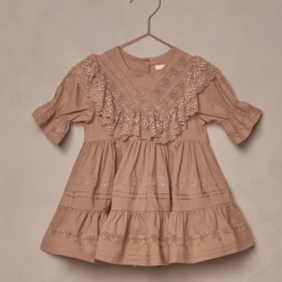 Rylee + Cru Genevieve Dress || Mocha - Picture 1 of 3